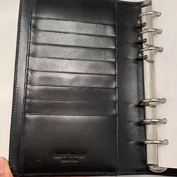 kate spade Accessories Rare Kate Spade Leather 6 Ring Organizer